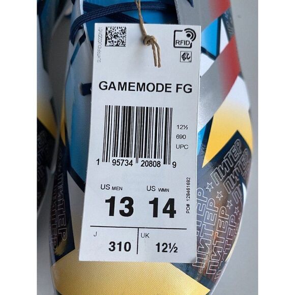 Adidas Game Mode FG Men’s Size 13 Champions League Soccer Cleats Shoes GZ1103 - Picture 3 of 9